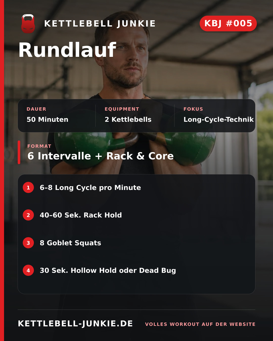 Instagram-Beitragskarte für KBJ Workout #005: Rundlauf