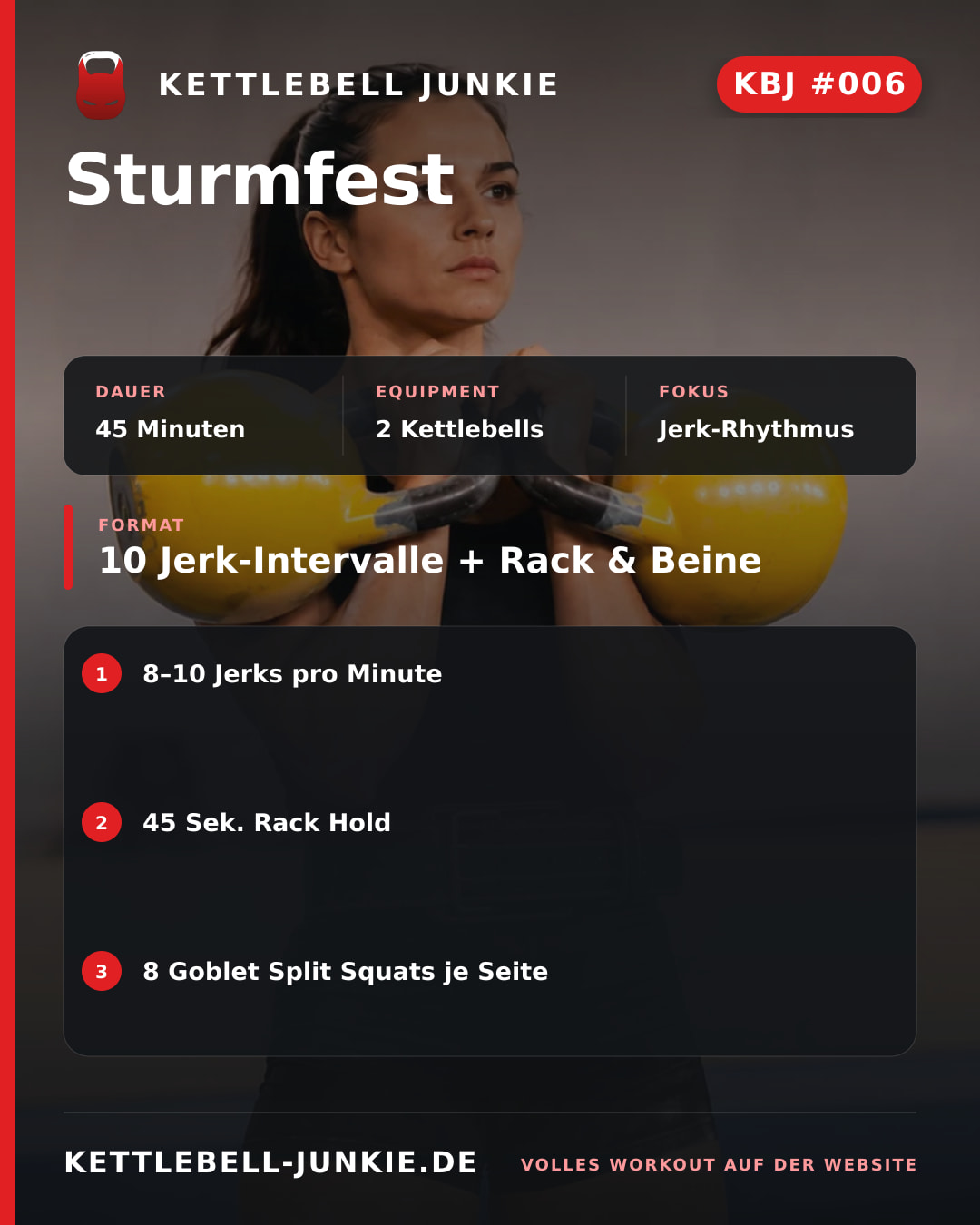 Instagram-Beitragskarte für KBJ Workout #006: Sturmfest