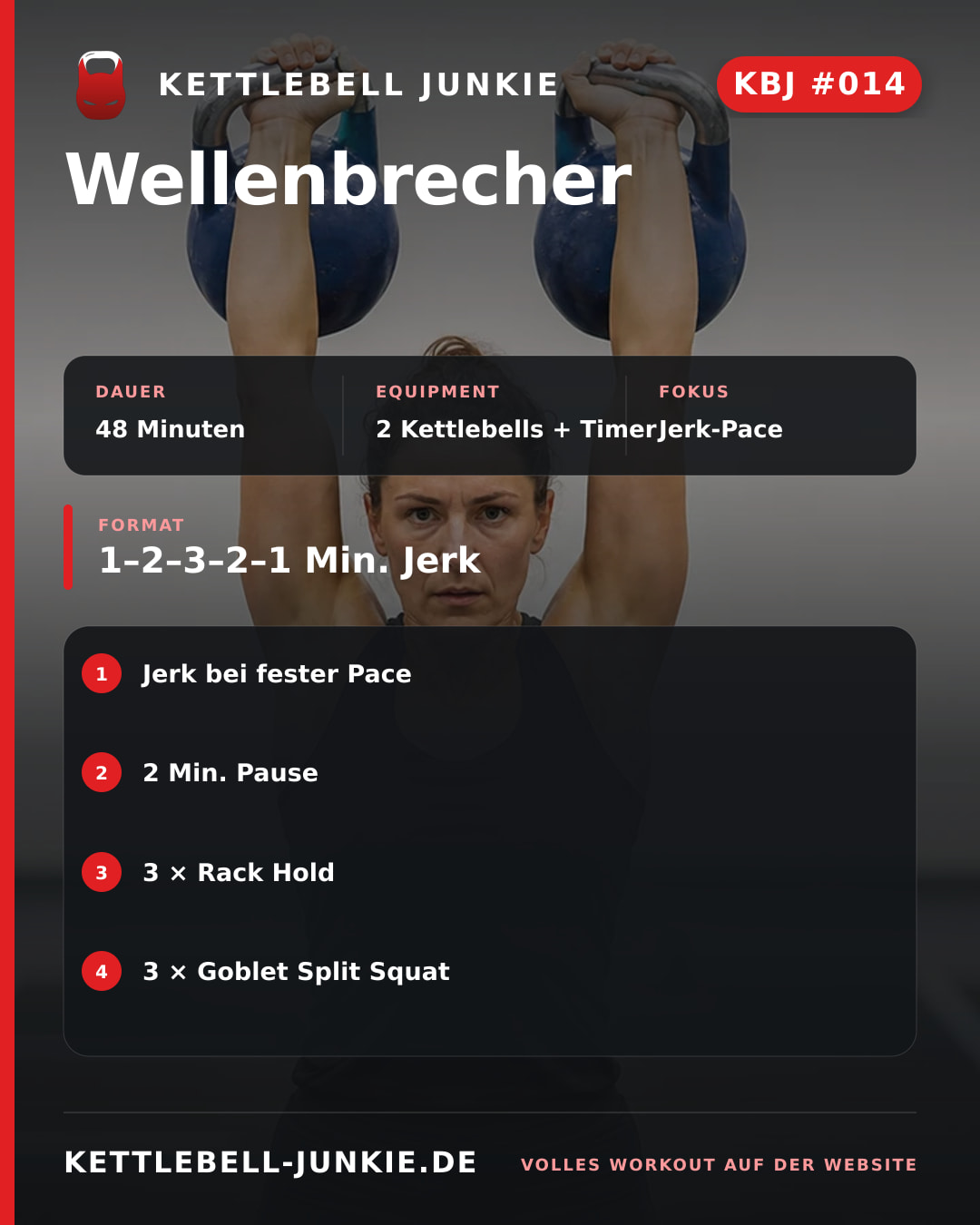 Instagram-Beitragskarte für KBJ Workout #014: Wellenbrecher